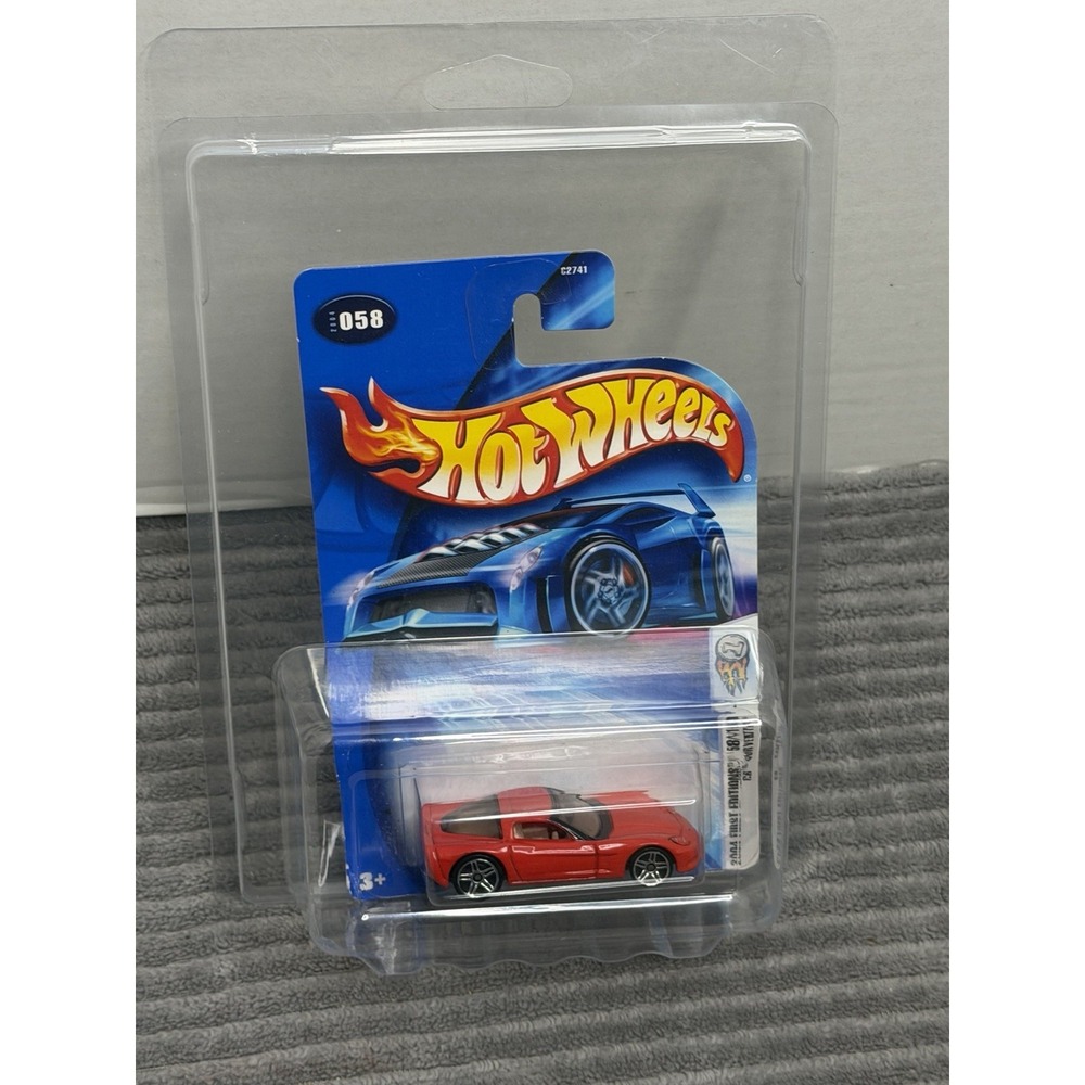 Hot Wheels 2004 First Editions Chevrolet Corvette C6 Red Diecast 1:64 Unopened